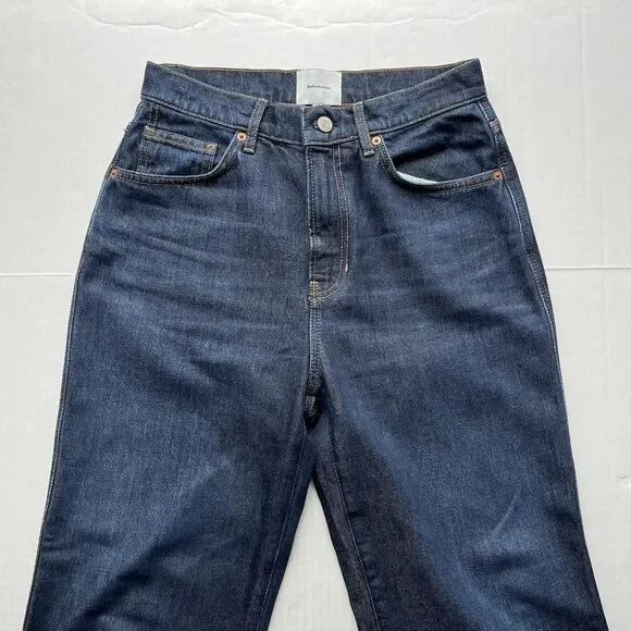 Reformation Indigo Wide Leg Jeans - Picture 5 of 13